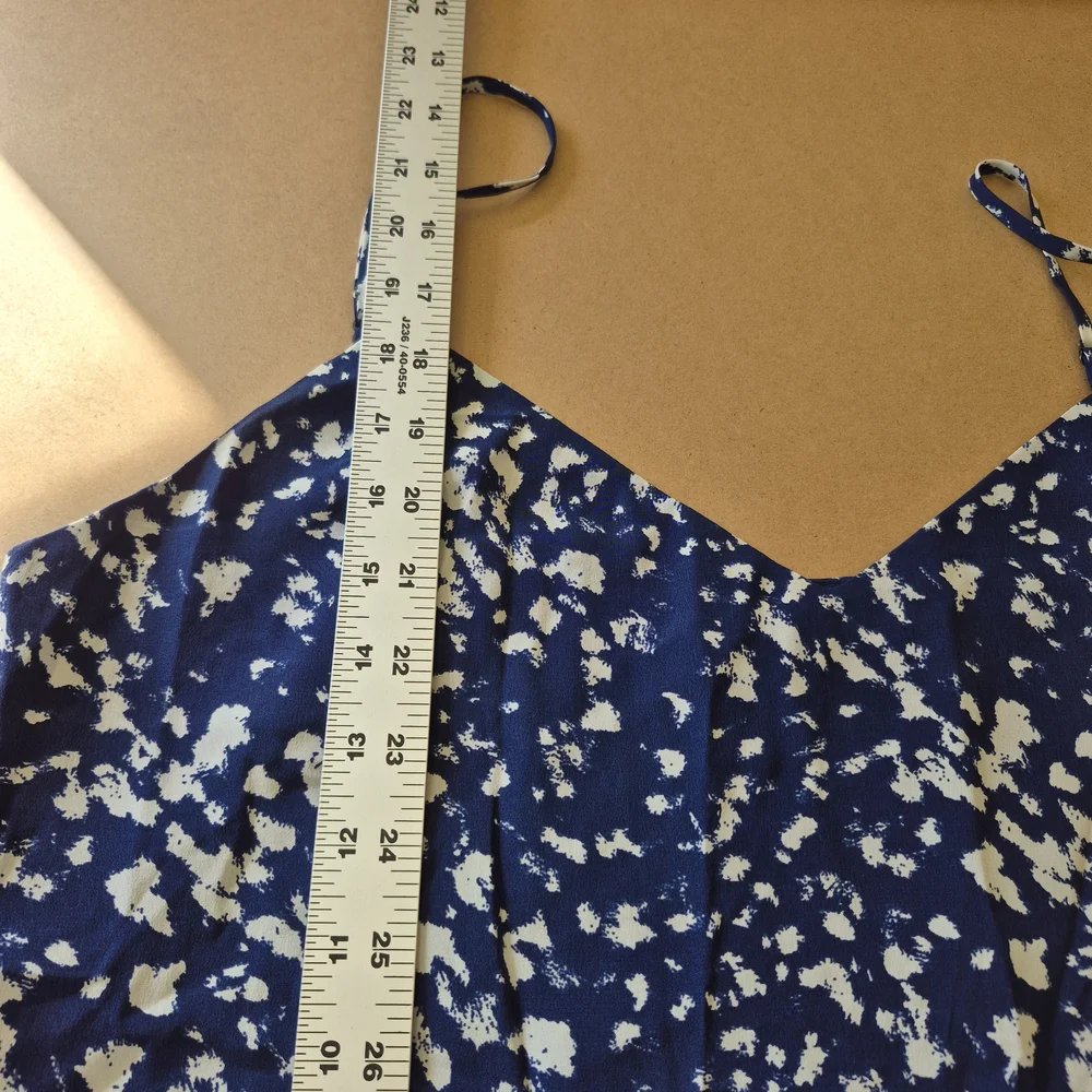 L'AGENCE Navy and White Camisole - Picture 4 of 8